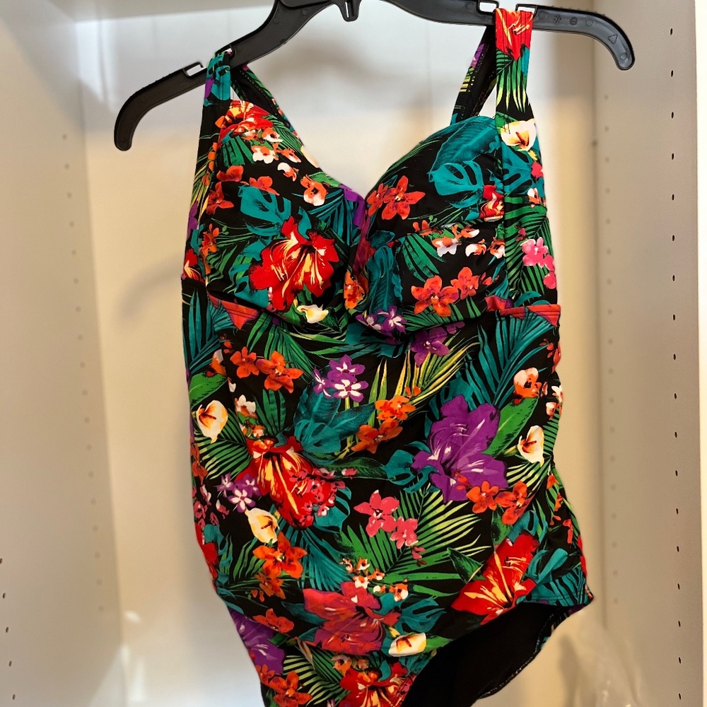 One piece bathing suit